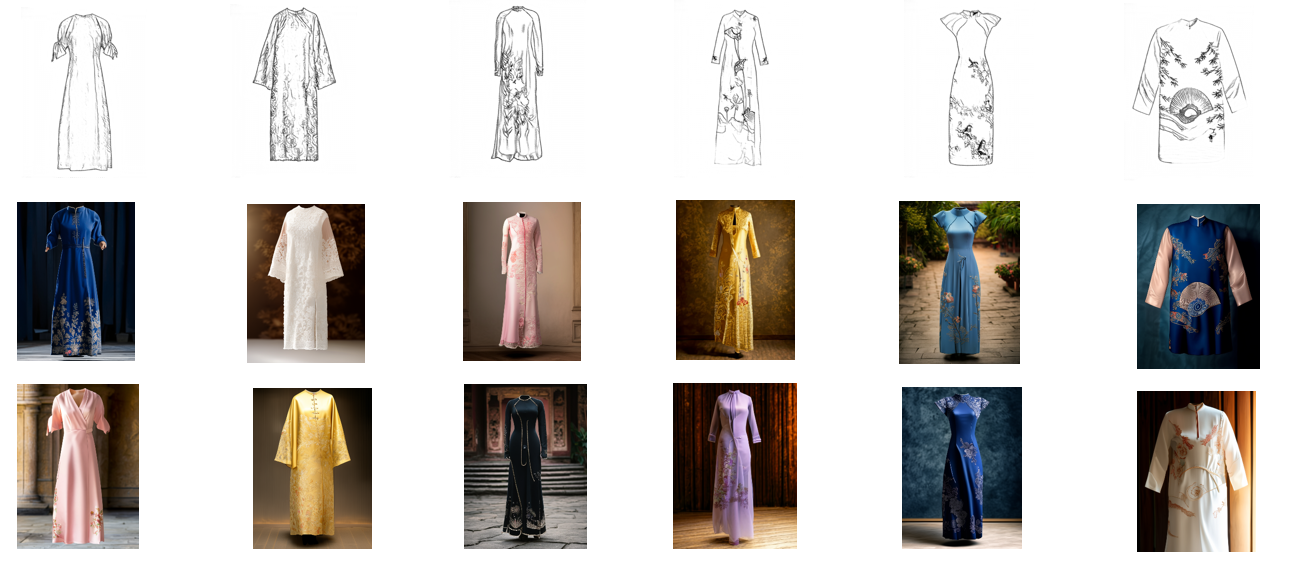Representative sketch-photo pairs